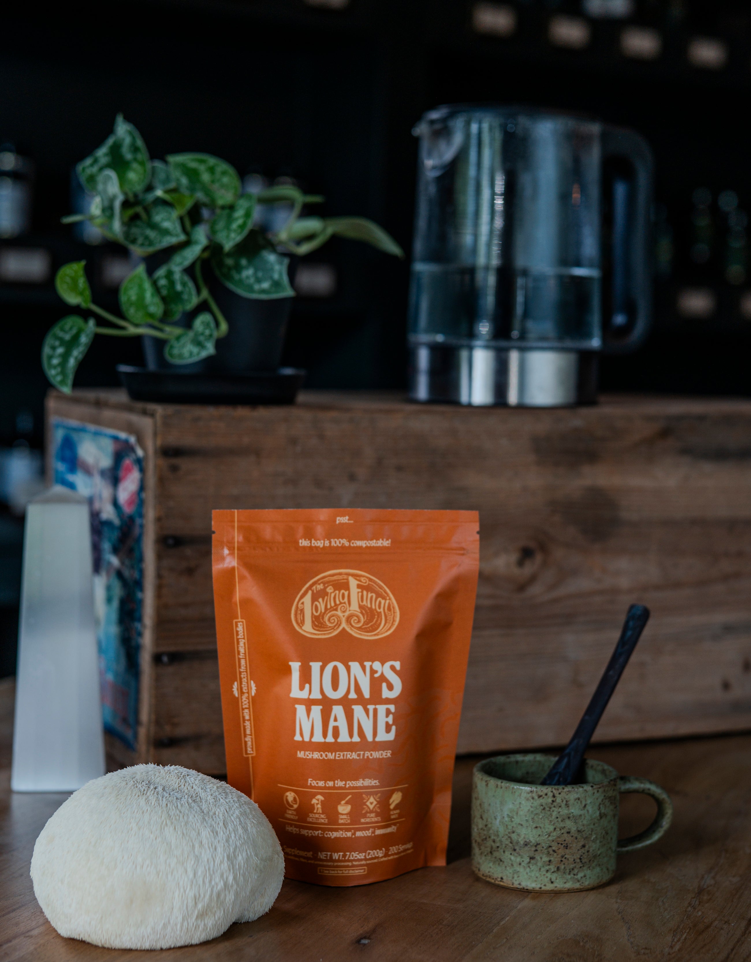 Lions Mane Mushroom Powder - 200 Servings